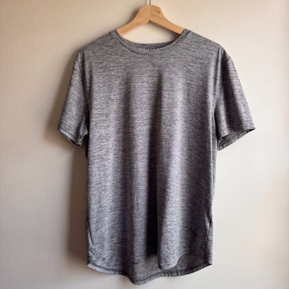 Abercrombie & Fitch Mens Heather Gray Soft Collection Tee Size XL